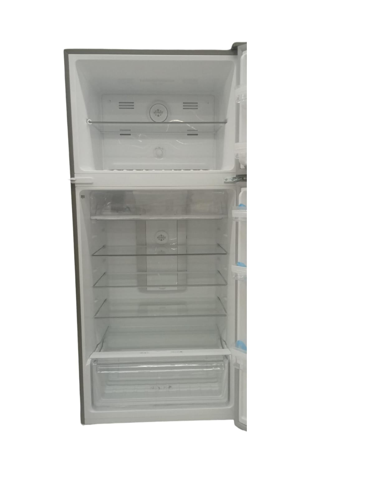 Schubert Top Mount Freezer Fridge 70cm 448L No-frost Metal Dark Inox