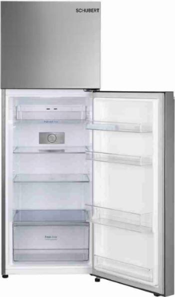 Schubert Top Mount Freezer Fridge A+, 418Lit, Stain Steel