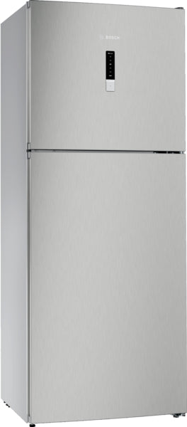 Bosch Top Mount Freezer Fridge A++, 70Cm, Series 4, 328Lit, Stainless Steel