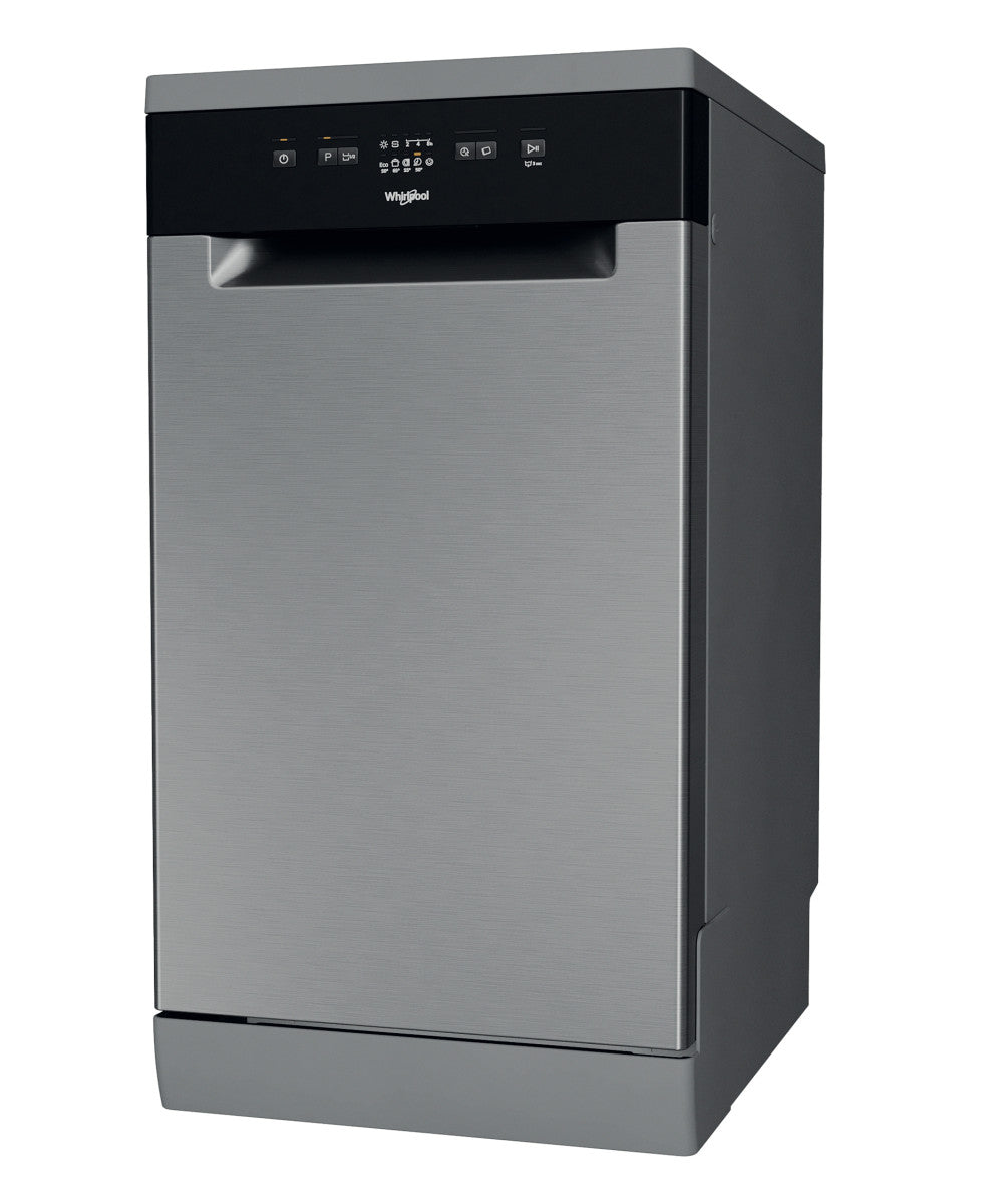 Whirlpool Dishwasher A+, 6Lit, 5Progammes, Overflow Inox