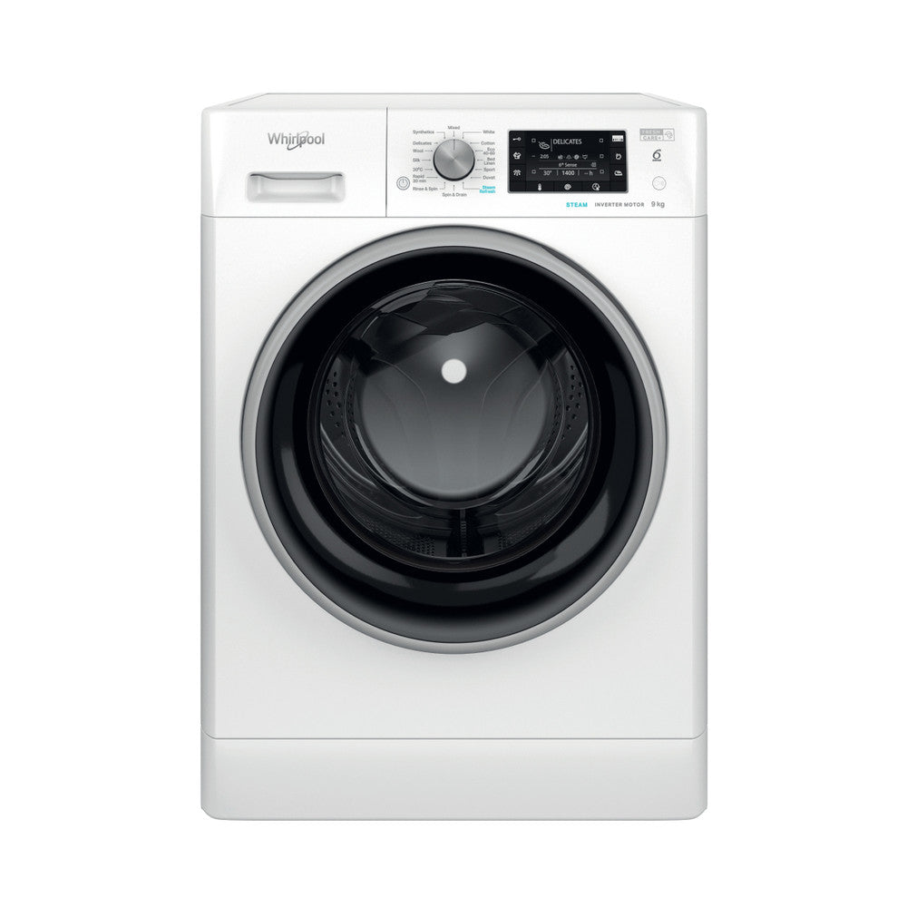 Whirlpool Washing Machine A+++, 9KG, 1400RPM, Fresh Care+, White