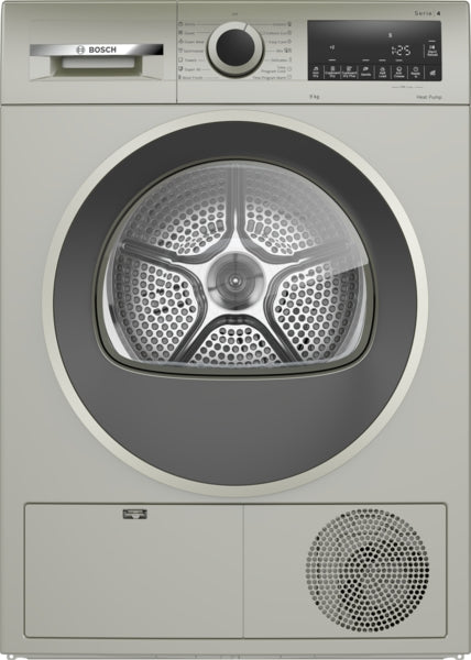 Bosch/ Condenser Dryer /9kg, Serie 4 & Heat Pump, A++/ Inox Bosch/ Condenser Dryer /9kg, Serie 4 & Heat Pump, A++/ Inox