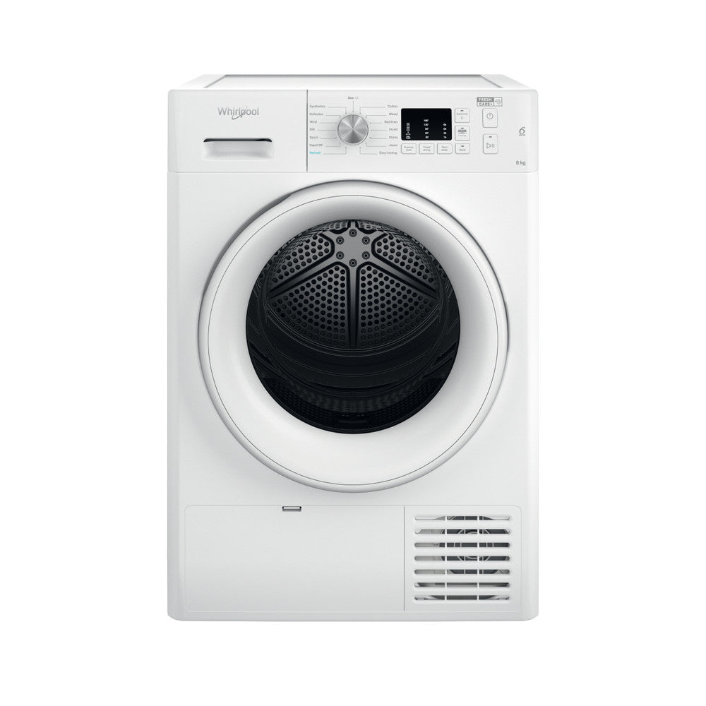 Whirlpool Condenser Dryer, B Fresh Care+, 8KG, White