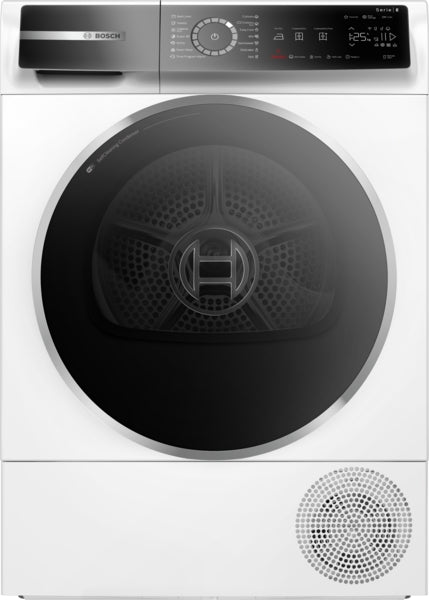 Bosch /Heat pump dryer/ 9kg, Serie 8, A++ to A+++/white Bosch /Heat pump dryer/ 9kg, Serie 8, A++ to A+++/white