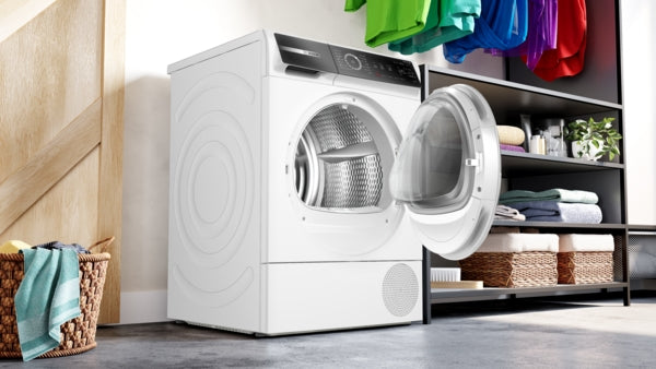 Bosch /Heat pump dryer/ 9kg, Serie 8, A++ to A+++/white Bosch /Heat pump dryer/ 9kg, Serie 8, A++ to A+++/white