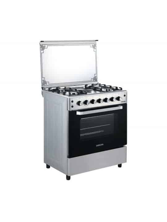 Schubert Free-Stand Gas Cooker 90Cm S.Steel & Fan