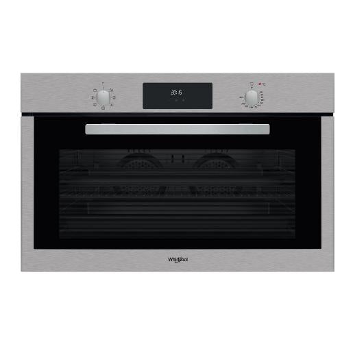 MXA K7F IX/WHIRLPOOL Built in Elec Oven 90CM 101Lit Inox & Fan+Led Screen WHIRLPOOL / BUILT-IN OVEN