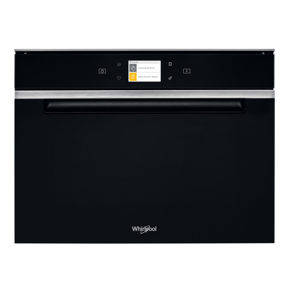 WHIRLPOOL Built in Microwave 40lit Dark Grey 6th Sense, W-Line Steel