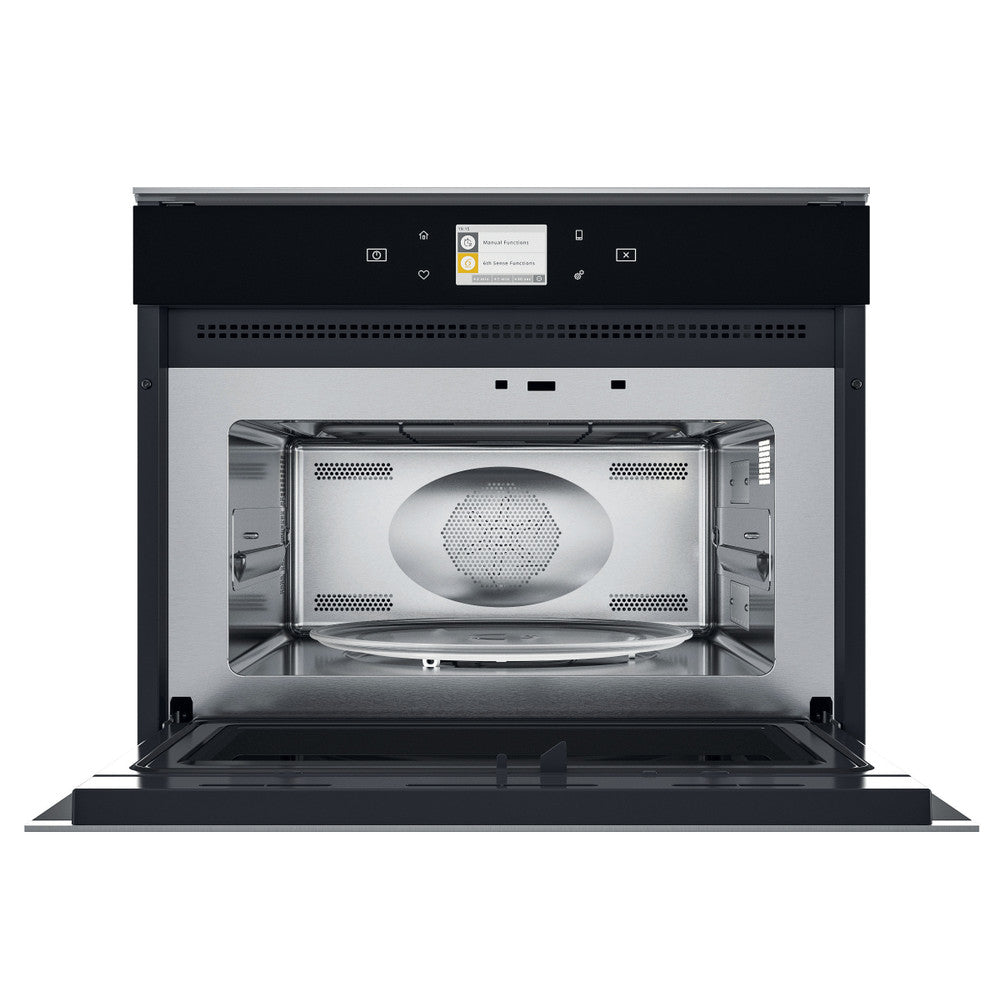 WHIRLPOOL Built in Microwave 40lit Dark Grey 6th Sense, W-Line Steel