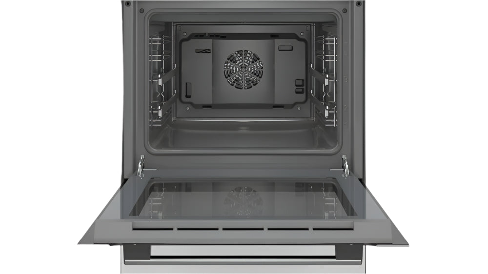 Bosch Built in Electric Oven A, 60Cm, 66Lit, Hydrolytic Clean, Black S.Steel Bosch Built in Electric Oven A, 60Cm, 66Lit, Hydrolytic Clean, Black S.Steel