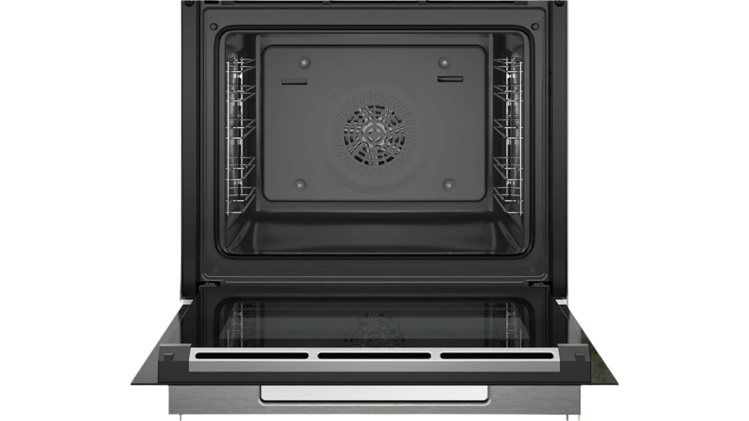 Bosch Built in Eclectic Oven A+ Serie8, 60Cm, 71Lit, Black S.Steel