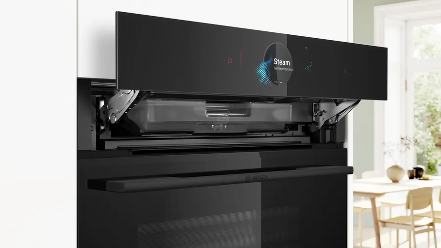 Bosch Built in Electric Combi Steam Oven A+, 60Cm. 71Lit, Black