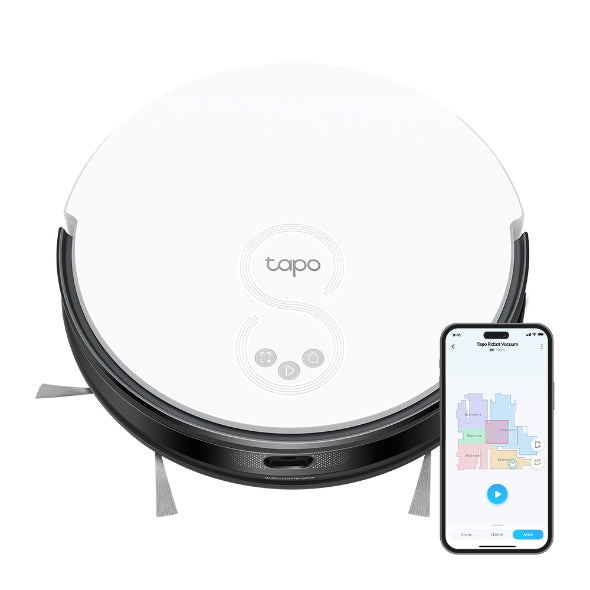 Tp-Link Tapo Tapo Rv20 Mop Lidar Navigation Robot Vacuum & Mop12.5W0.4LWhite