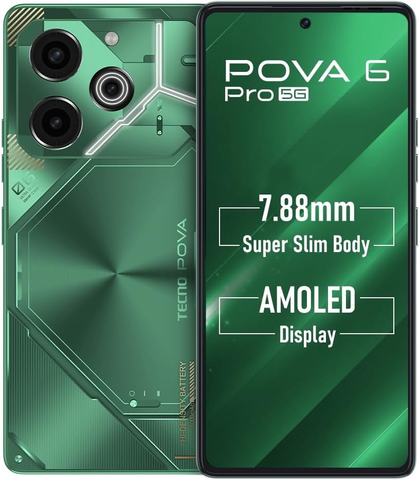 Tecno Pova 6 256GB, Comet Green