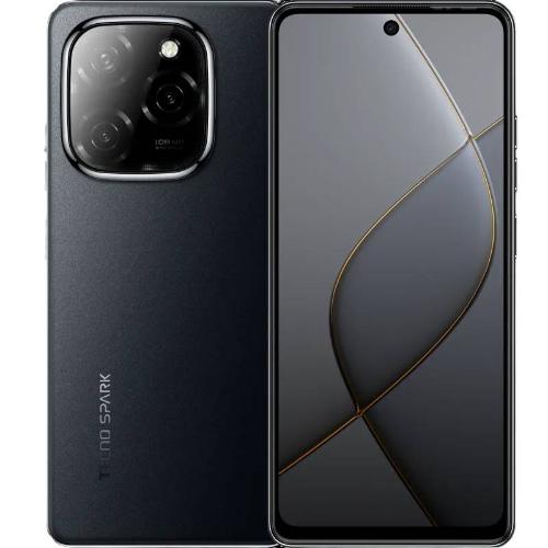 KJ8-Black  / TECNO SPARK 20 Pro 5G , 256GB , 8+8 GB , 6.78" 120Hz IPS , Startrail Black 