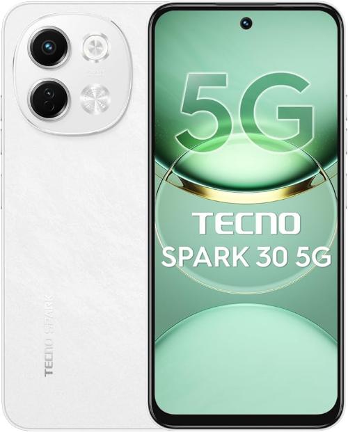 Tecno Spark 30 5G, 6GB + 6GB Extended & 128GB, 6.7Inch, 5000MAh, Aurora Cloud