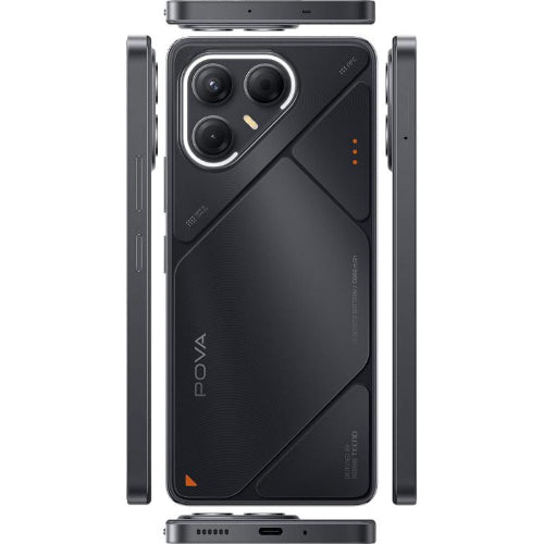 Tecno Pova 7 5G, 8GB & 256GB, 6.7Inch, Geek Black