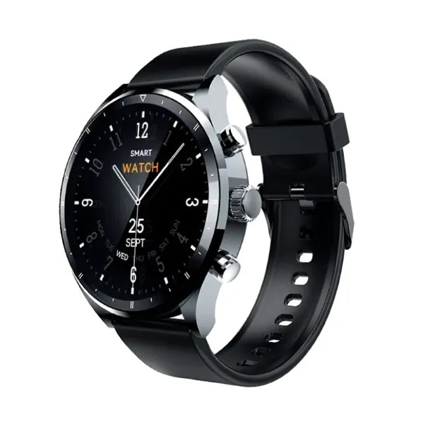 WP02 / TECNO Watch Pro 2 Clear Bluetooth Call | 1.43" AMOLED Screen | Complete Health Care Black  +