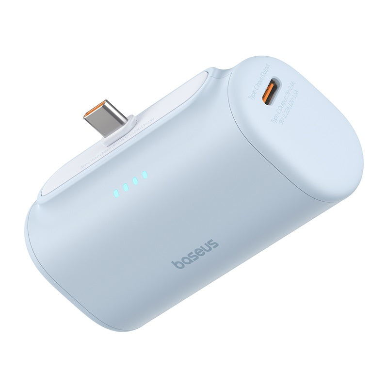 Baseus Compact Fast Charging Power Bank Type-C Edition, Blue