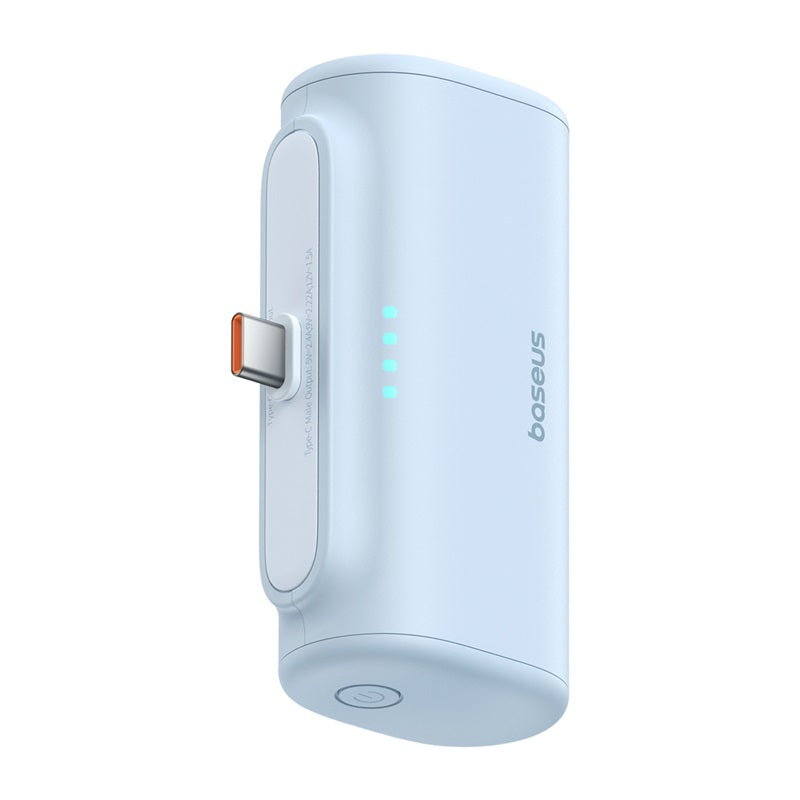 Baseus Compact Fast Charging Power Bank Type-C Edition, Blue