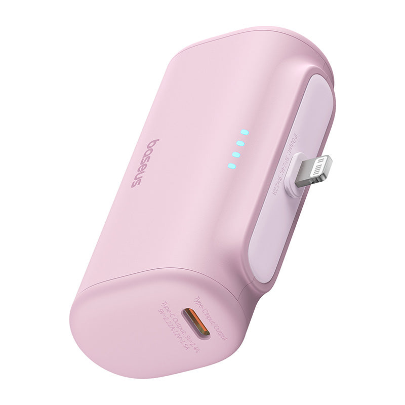 Baseus Compact Fast Charging Power Bank IP Edition, Pink