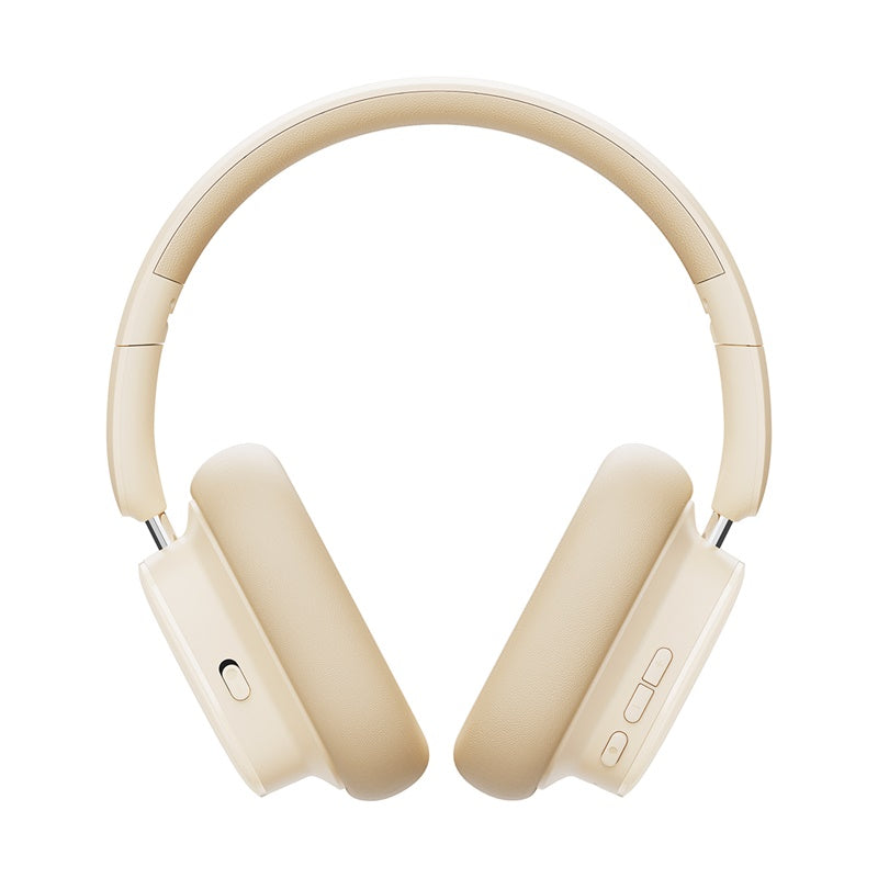 Baseus Bowie H1i Noise Cancellation Wireless Headphones, Stellar White