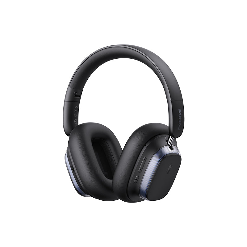 Baseus Bowie H1s Noise Cancellation Wireless Headphones, Cluster Black Baseus Bowie H1s Noise Cancellation Wireless Headphones, Cluster Black