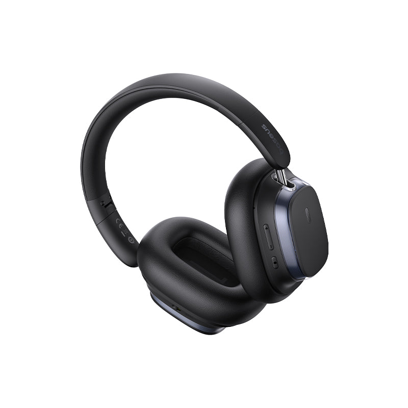 Baseus Bowie H1s Noise Cancellation Wireless Headphones, Cluster Black Baseus Bowie H1s Noise Cancellation Wireless Headphones, Cluster Black