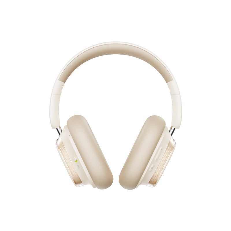 Baseus Bowie H1s Noise Cancellation Wireless Headphones, Stellar White