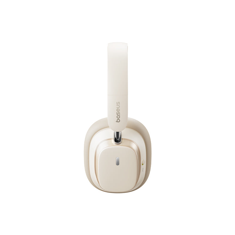 Baseus Bowie H1s Noise Cancellation Wireless Headphones, Stellar White