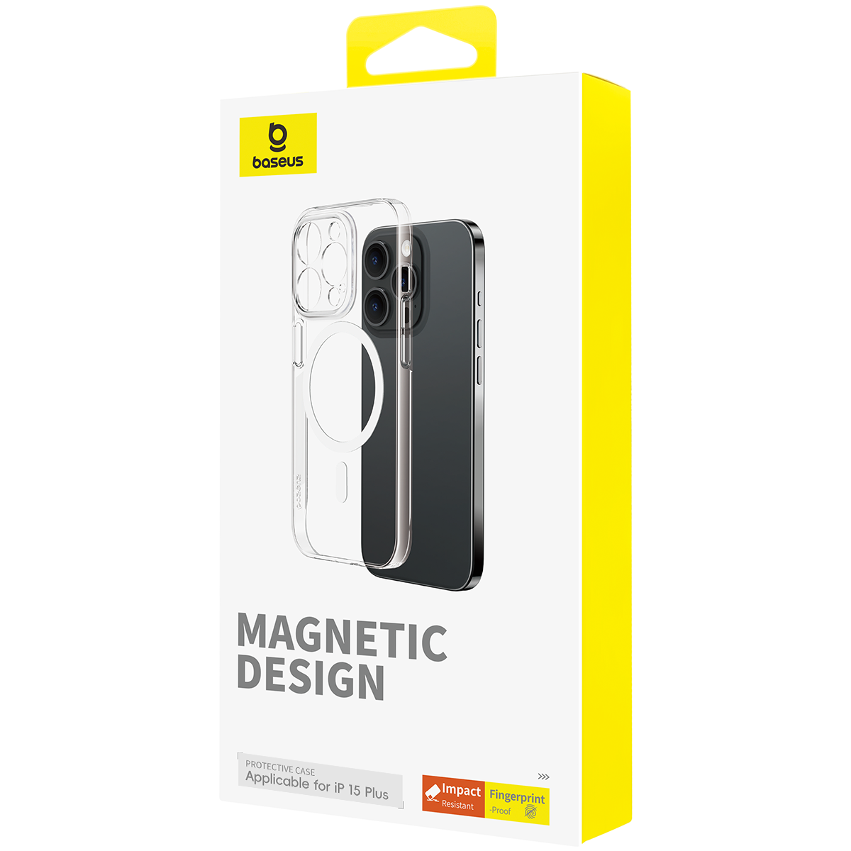 Baseus Lucent Series Magnetic Phone Case for Ip 15 Plus