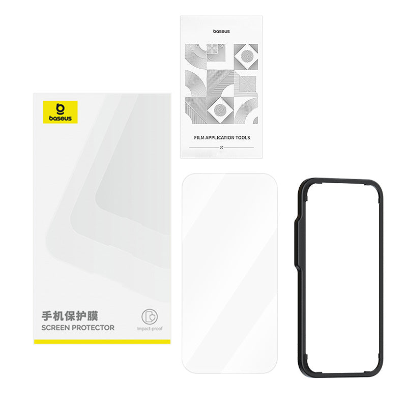 Baseus Superior Series HD Tempered Glass Screen Protector, Ip 16Pro Max, Transparent