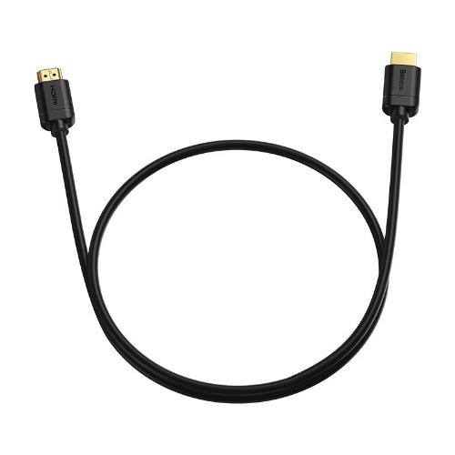 Baseus Adapter High Definition Series Cable HDMI To HDMI, 1Mm, Black