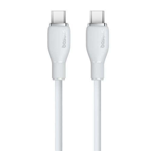 Baseus Pudding Series Fast Charging Cable Type-C to Type-C, 100Watts, 1.2Mm, Stellar White