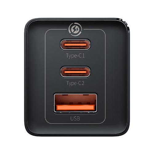 Baseus GaN5 Pro Fast Charger 2C, 65Watts, Black Baseus GaN5 Pro Fast Charger 2C, 65Watts, Black