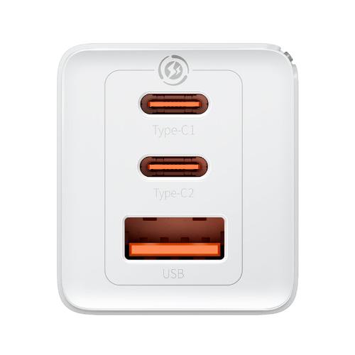 Baseus GaN5 Pro Fast Charger 2C, 65Watts, White Baseus GaN5 Pro Fast Charger 2C, 65Watts, White