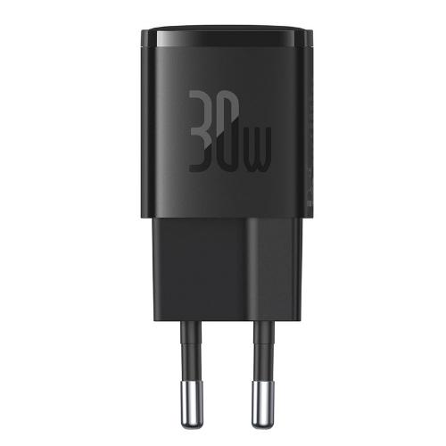 Baseus Cube Pro Fast Charger 1C, 30Watts, Black Baseus Cube Pro Fast Charger 1C, 30Watts, Black