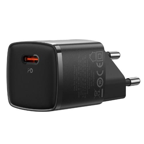 Baseus Cube Pro Fast Charger 1C, 30Watts, Black Baseus Cube Pro Fast Charger 1C, 30Watts, Black
