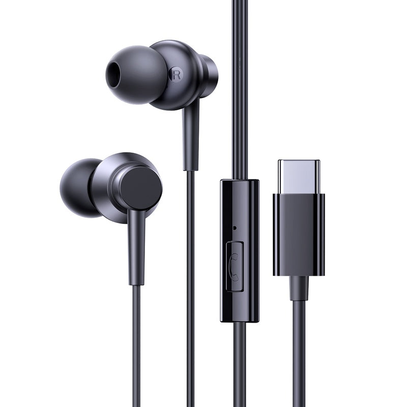 Baseus Enock Wired Earphones, Black