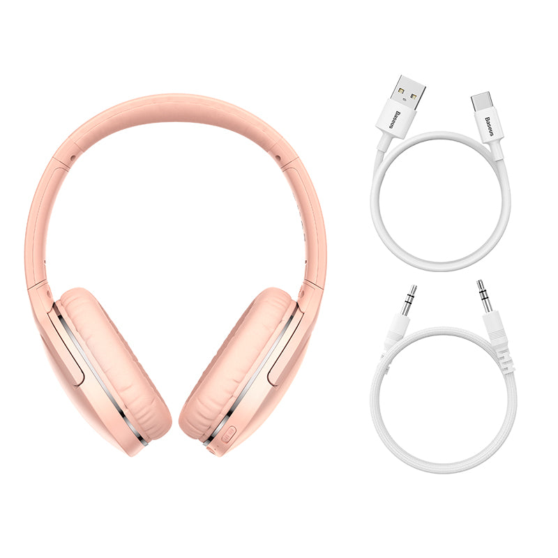 Baseus Enock Wireless headphone Pro, Pink Baseus Enock Wireless headphone Pro, Pink