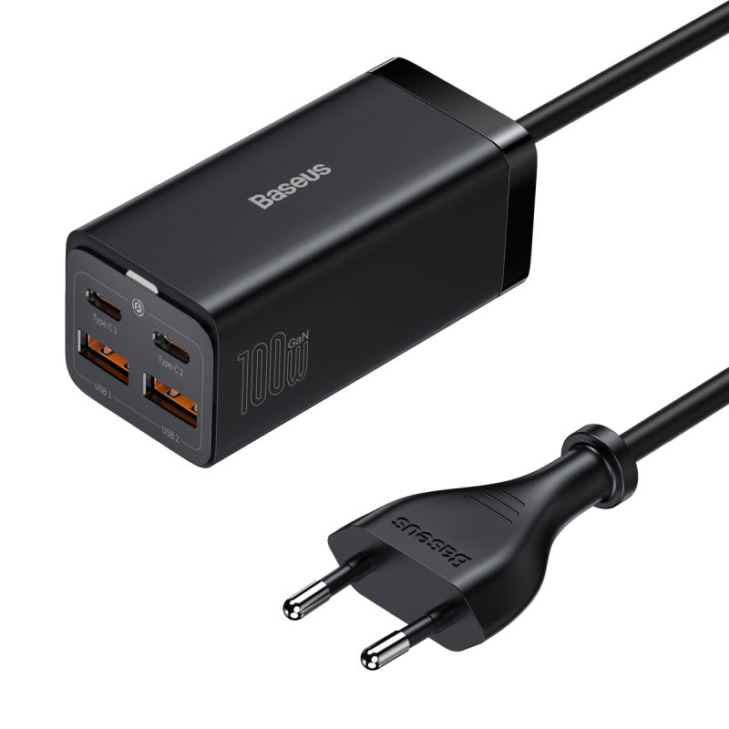 Baseus Pro Desktop Fast Charger, 100Watts, Black Baseus Pro Desktop Fast Charger, 100Watts, Black