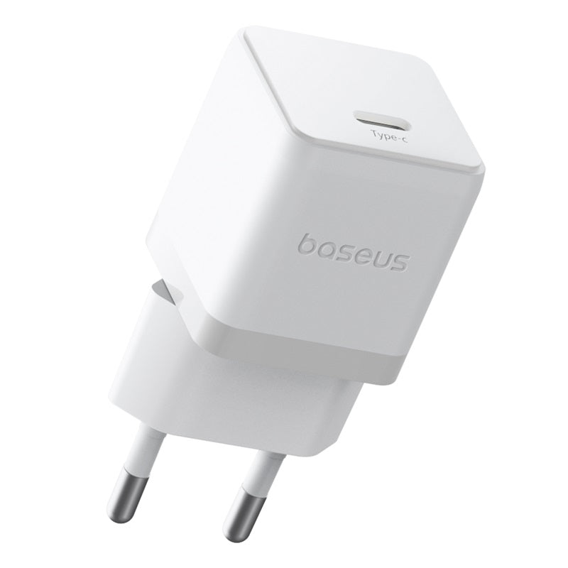 Baseus Adapter Palm Fast Charger, 20Watts, White