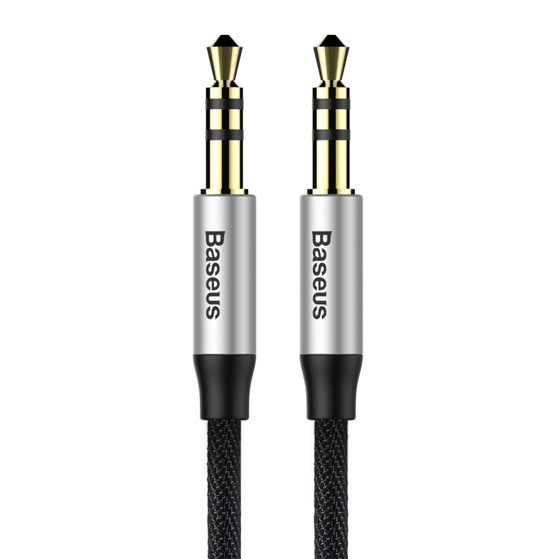 Baseus Yiven Audio Cable, 1.5Mm, Silver & Black