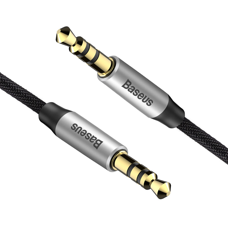 Baseus Yiven Audio Cable, 1.5Mm, Silver & Black