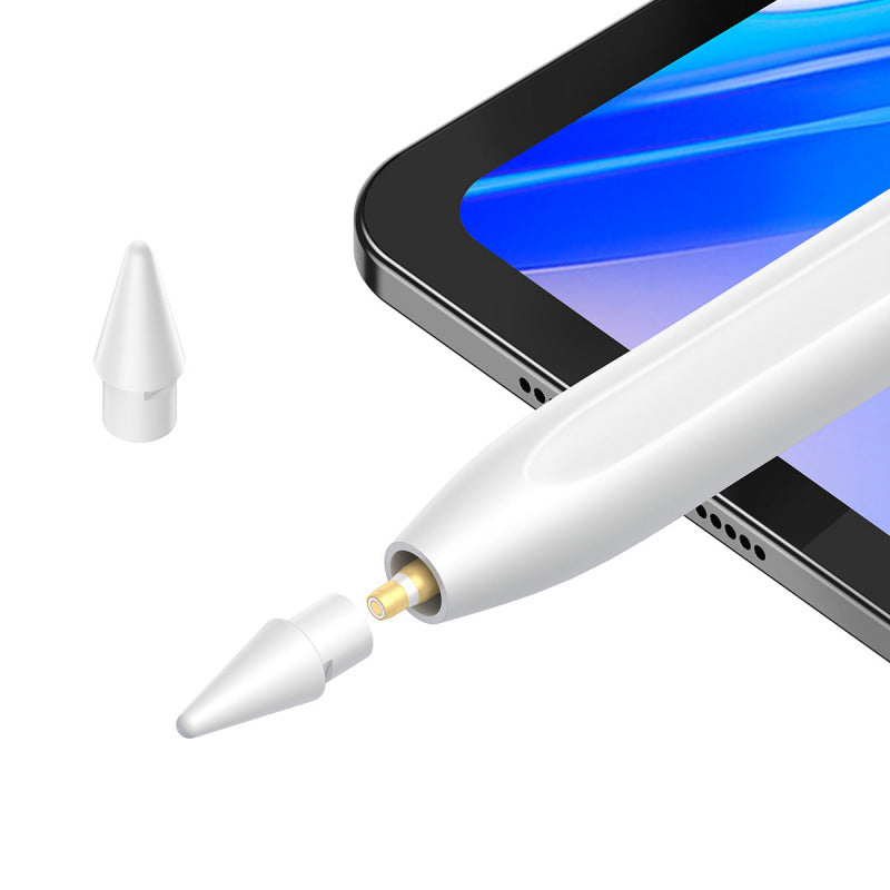 قلم Baseus Smooth Writing Stylus مع شحن لاسلكي، باللون الأبيض