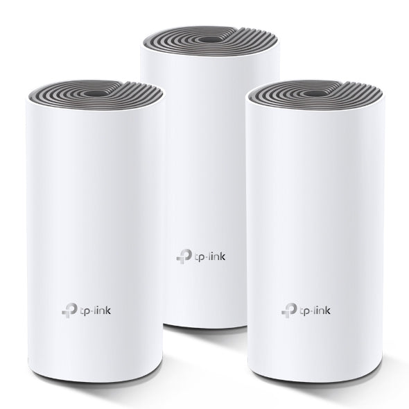 Deco E4 / Tp-Link Deco E4(3-Pack) | Ac1200 Whole Home Mesh Wi-Fi System White