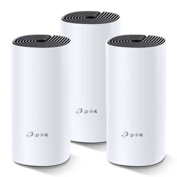 Deco M4(3-Pack) / Tp-Link Ac1200 Whole Home Mesh Wi-Fi System White