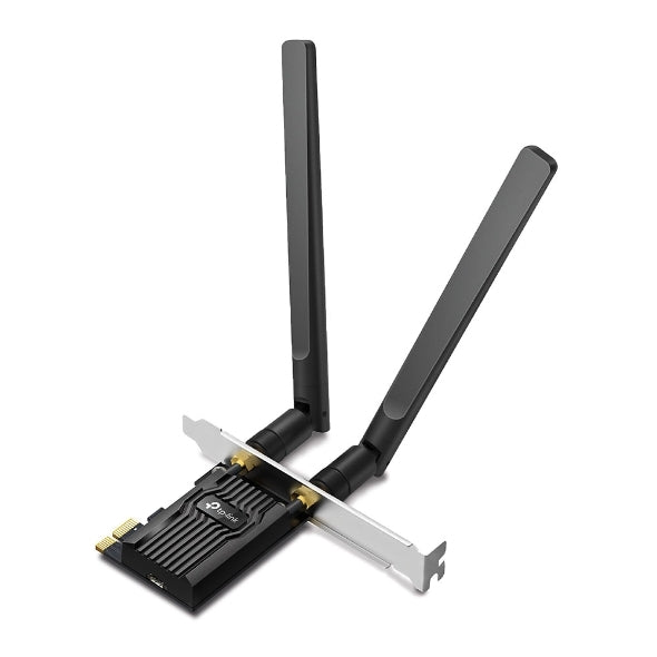 Tp-Link Ax1800 Dual Band Wi-Fi 6 Bluetooth 5.2 Pci Express Adapter-Black