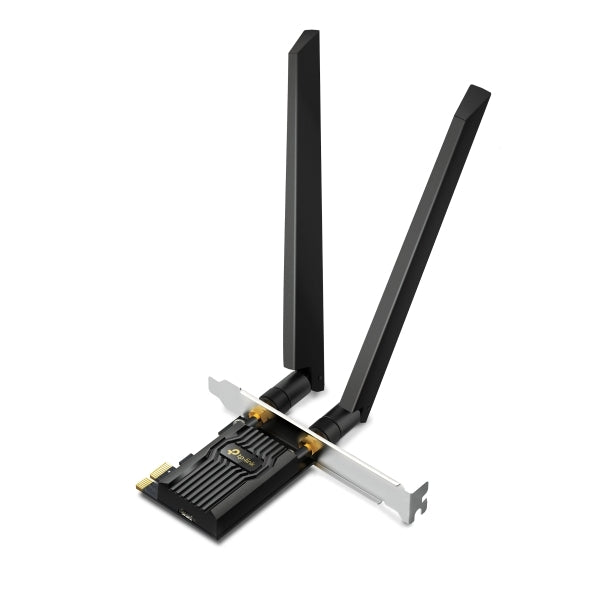 Tp-Link Axe5400 Tri-Band Wi-Fi 6E Bluetooth Pci Express Adapter-Black