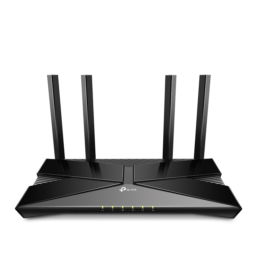 Tp-Link Ax3000 Dual-Band Wi-Fi 6 Router Black Speed: 574 Mbps At 2.4 Ghz + 2402 Mb